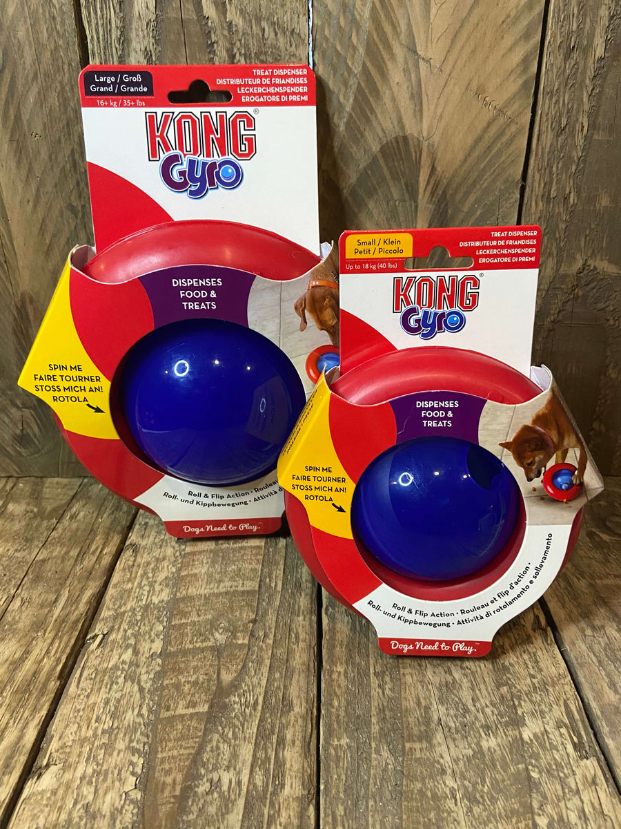 KONG Gyro Treat Dispenser Dog Toy Small Petite for sale online