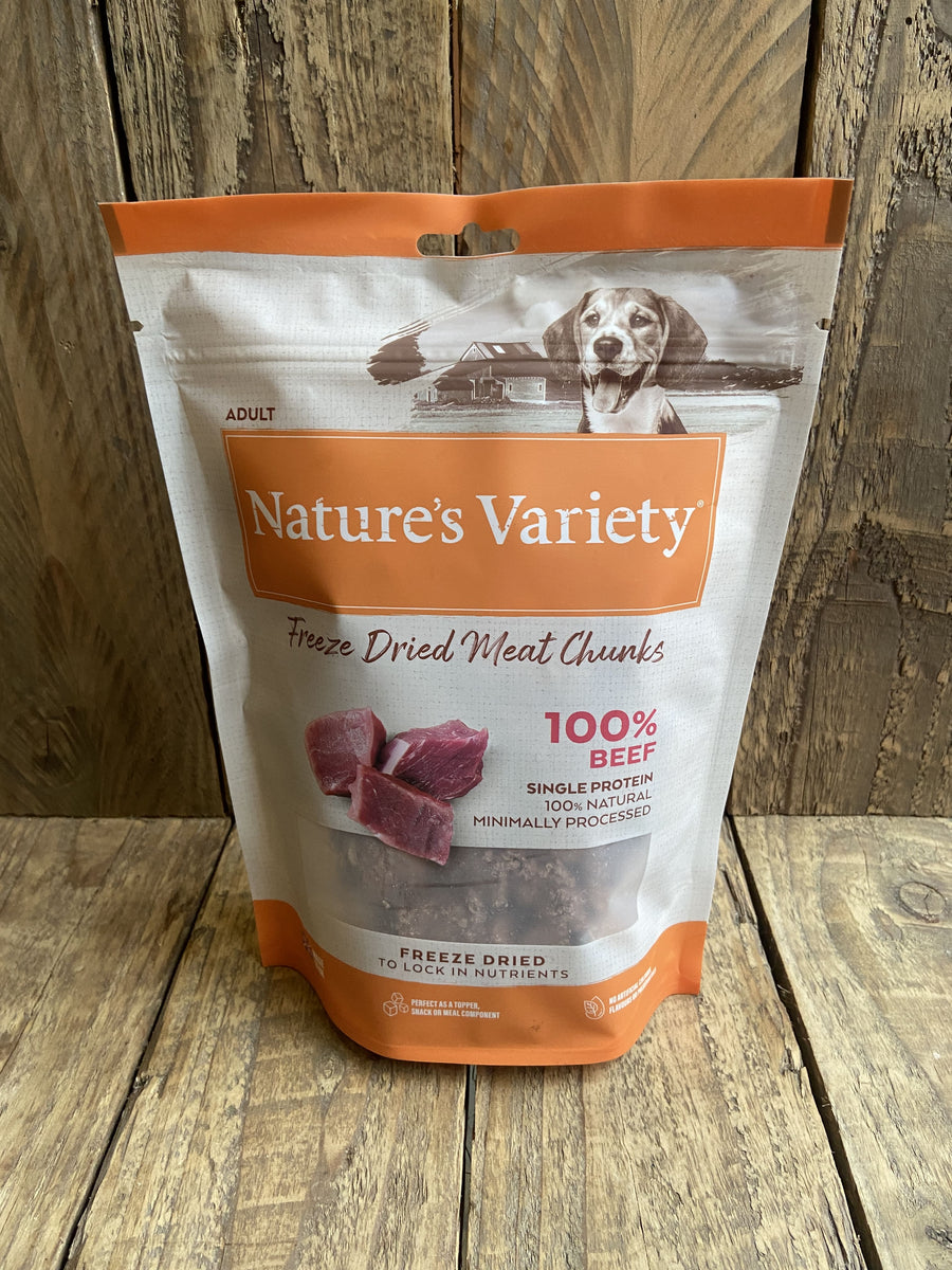 Nature's variety freeze dried 2025